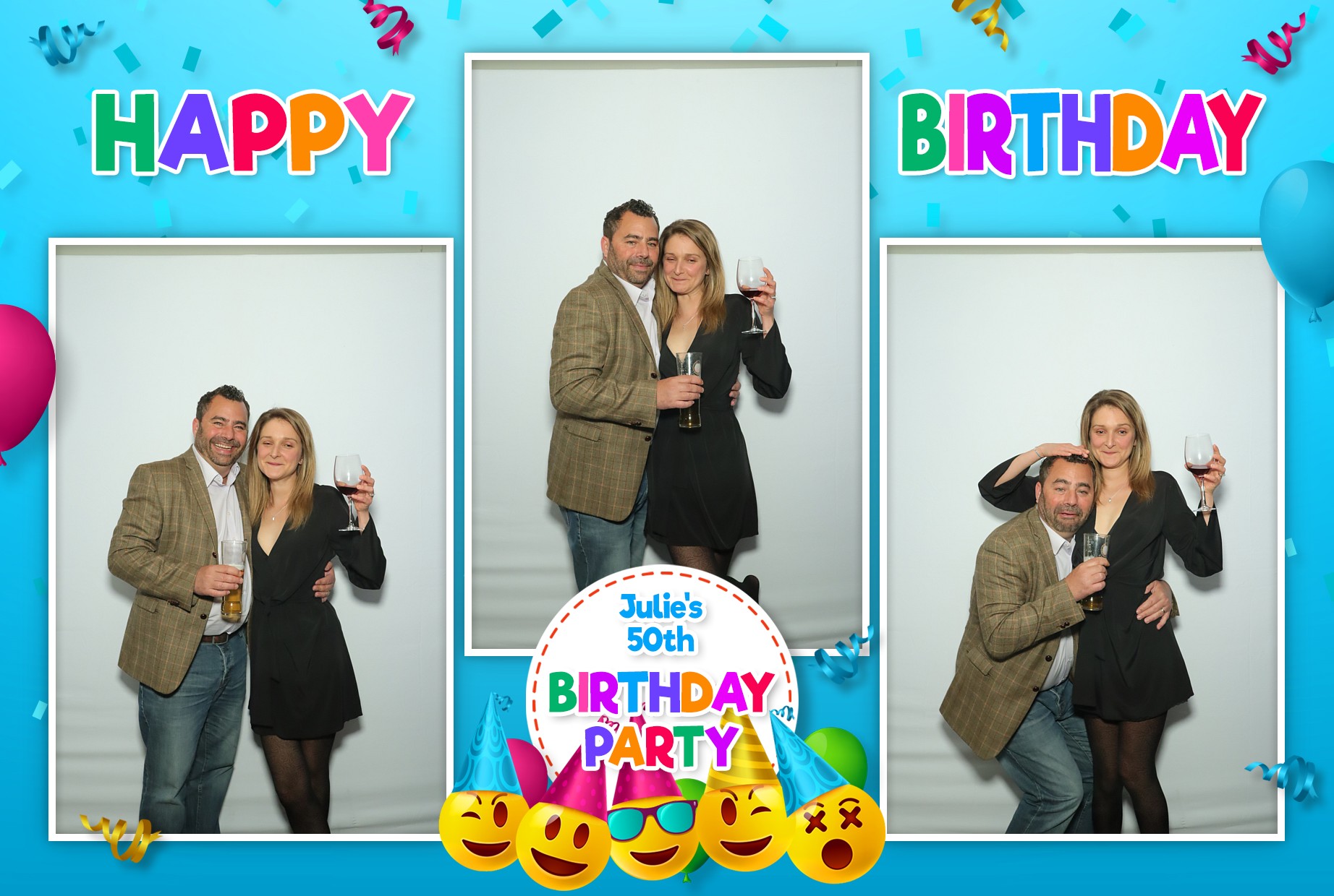 Julie's 50th Birthday | View more photos from the event at gallery.myphotoboothexperience.co.uk/u/MyPhotoBoothExperienceLtd/Julies-50th-Birthday